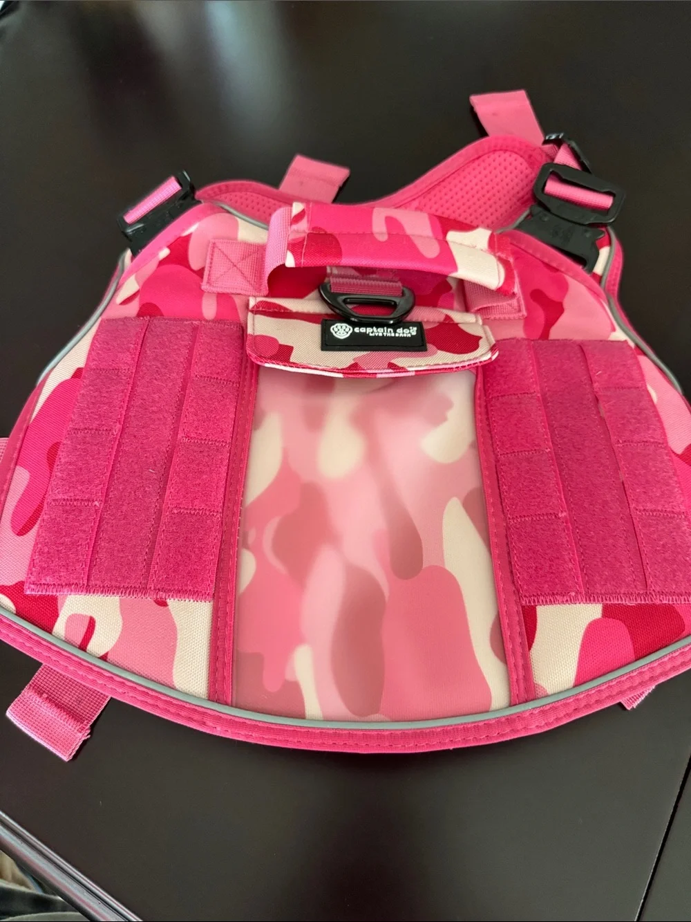 NWOT Captain Dog No Pull Dog Harness Size (L)w/ Metal Buckles, Double Stitching